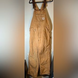 Vintage insulated Carhartt coveralls, 33x33